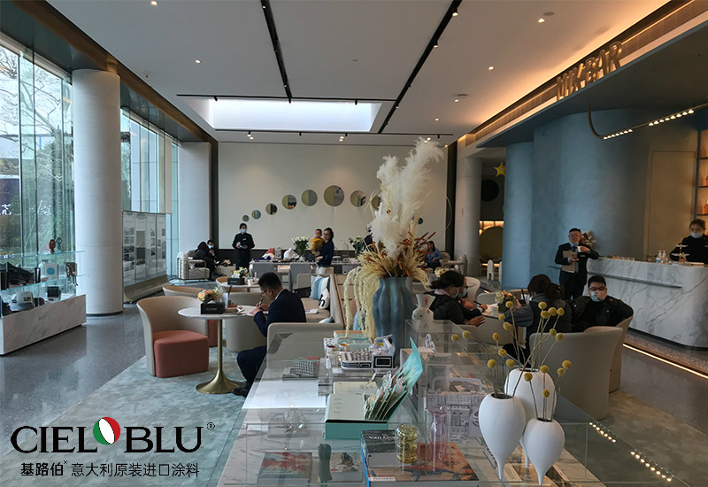錦繡時光，優(yōu)雅和鳴 | CIELOBLU基路伯藝術涂料750㎡實景案例品鑒(圖6)