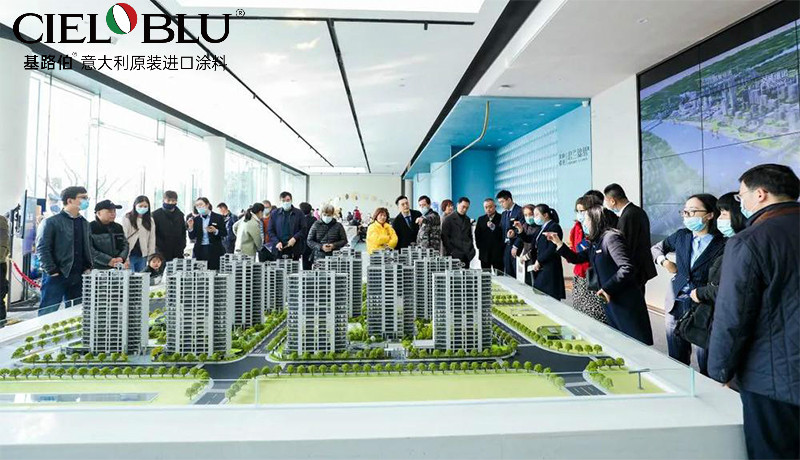 錦繡時光，優(yōu)雅和鳴 | CIELOBLU基路伯藝術涂料750㎡實景案例品鑒(圖9)