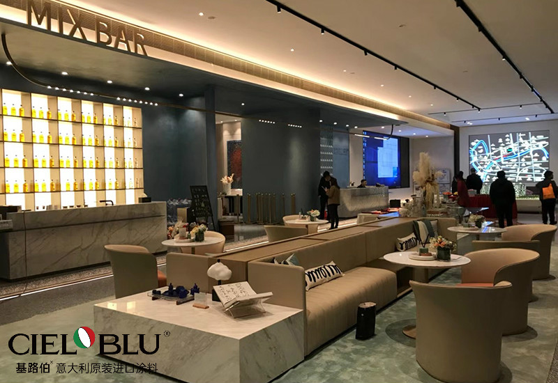 錦繡時光，優(yōu)雅和鳴 | CIELOBLU基路伯藝術涂料750㎡實景案例品鑒(圖11)