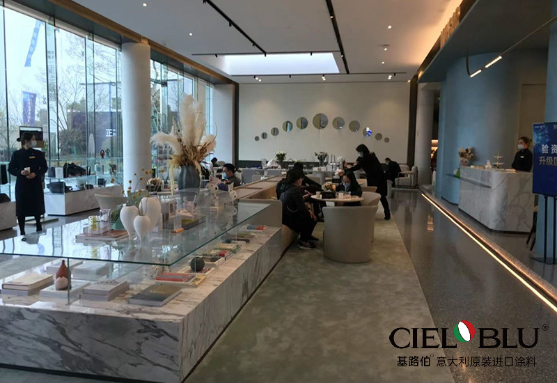 錦繡時光，優(yōu)雅和鳴 | CIELOBLU基路伯藝術涂料750㎡實景案例品鑒(圖13)