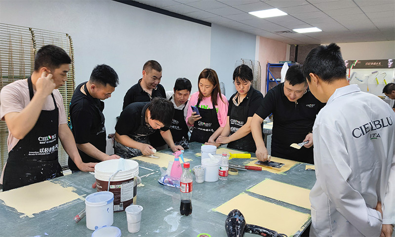 基路伯藝術(shù)涂料專業(yè)賦能終端，打造精兵強(qiáng)將 (圖5)